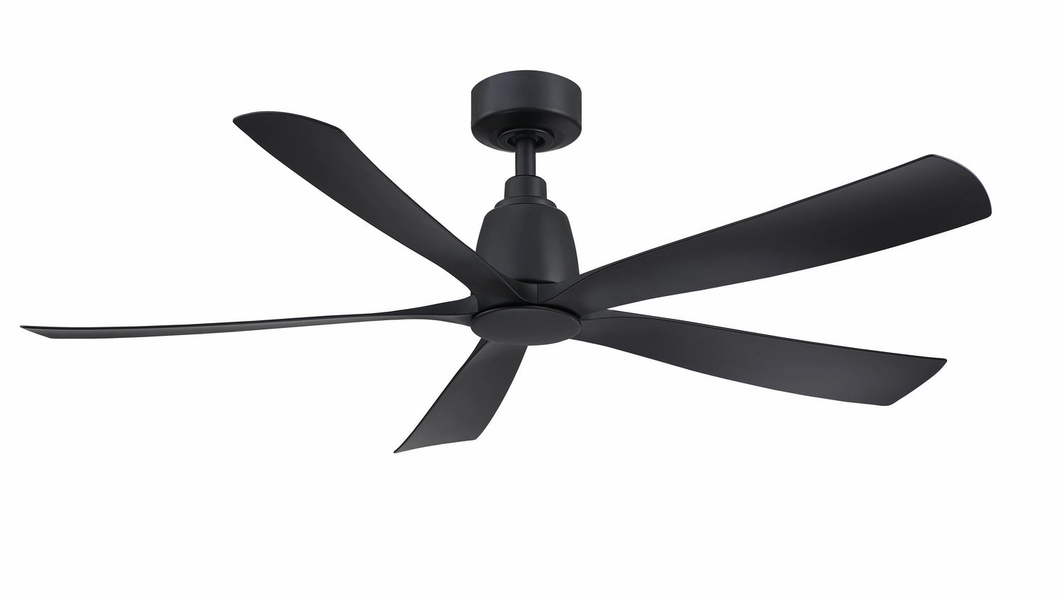 Kute5 52 52"Ceiling Fan Black oscillating medium fans with strong airflow