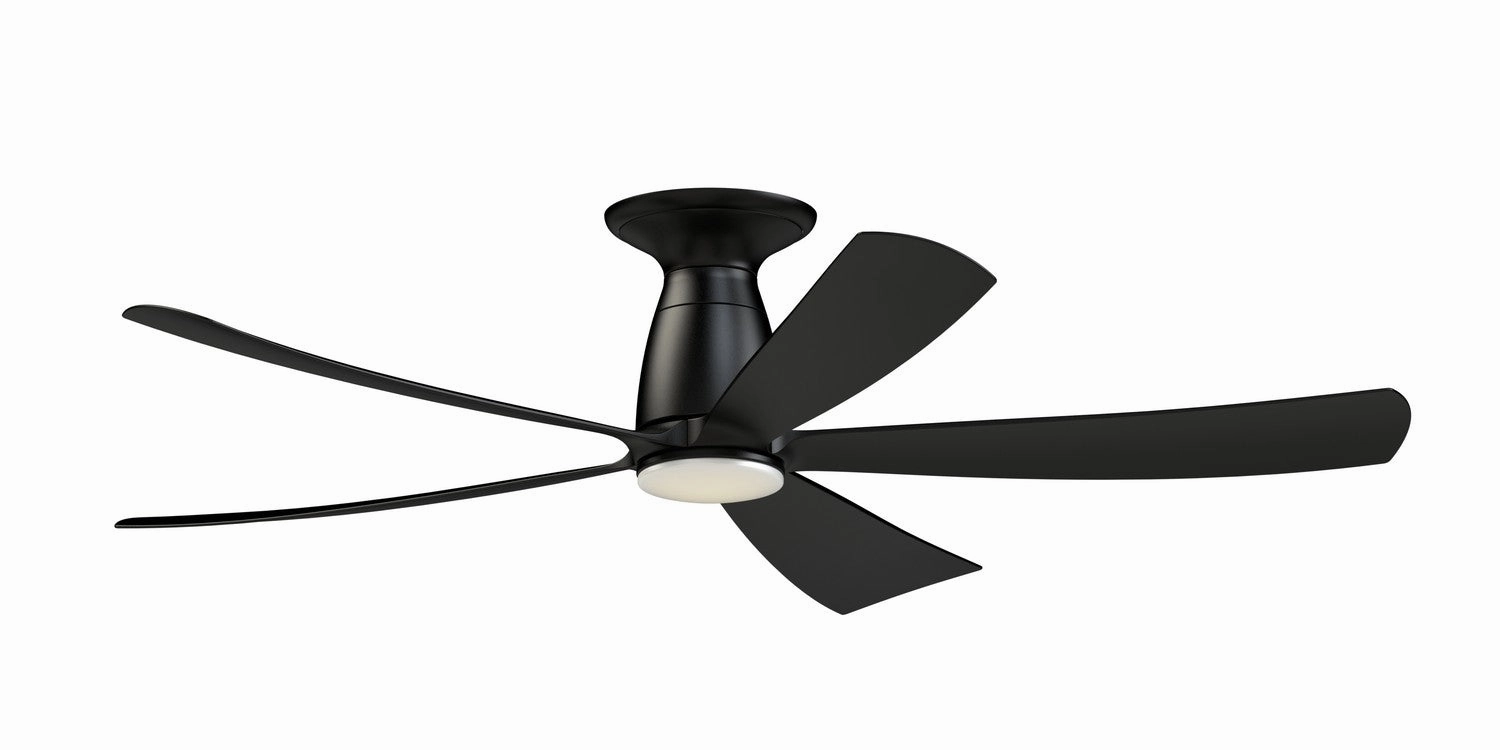 Kute5 52 52"Ceiling Fan Black