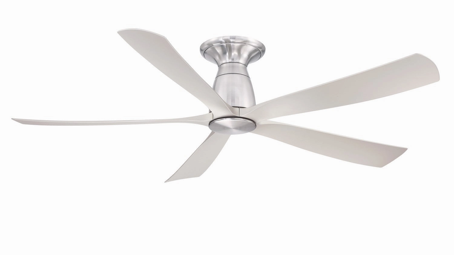 Kute5 52 52"Ceiling Fan Brushed Nickel