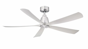 Kute5 52 52"Ceiling Fan Brushed Nickel quiet medium fans for living room use