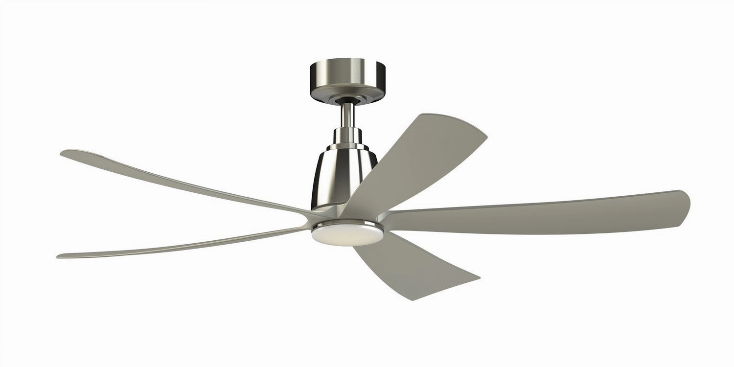 Kute5 52 52"Ceiling Fan Brushed Nickel