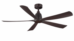 Kute5 52 52"Ceiling Fan Dark Bronze medium size fans for home ventilation
