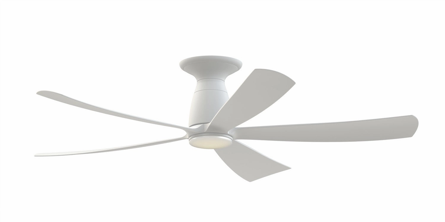 Kute5 52 52"Ceiling Fan Matte White