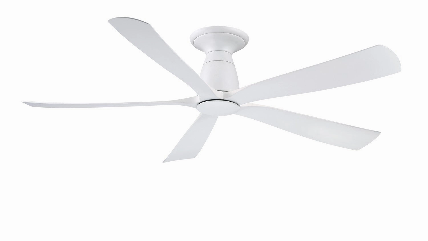 Kute5 52 52"Ceiling Fan Matte White