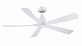 Kute5 52 52"Ceiling Fan Matte White stylish medium fans for contemporary homes