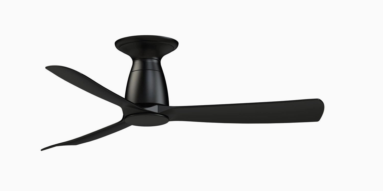 Kute 44 44"Ceiling Fan Black