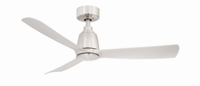 Kute 44 44"Ceiling Fan Brushed Nickel portable small fans for everyday use