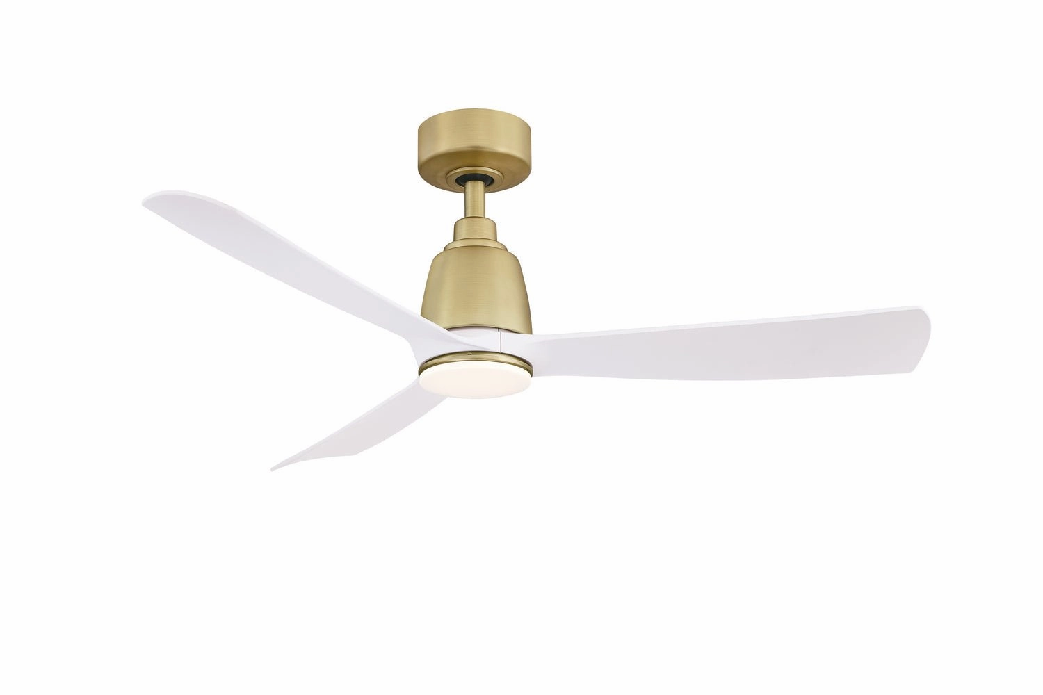Kute 44 44"Ceiling Fan Brushed Satin Brass