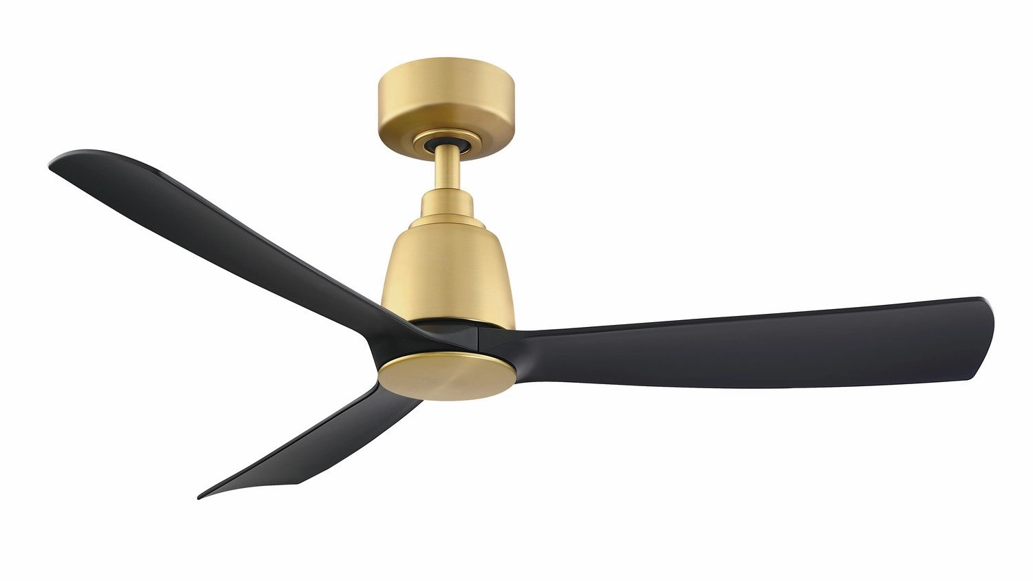 Kute 44 44"Ceiling Fan Brushed Satin Brass