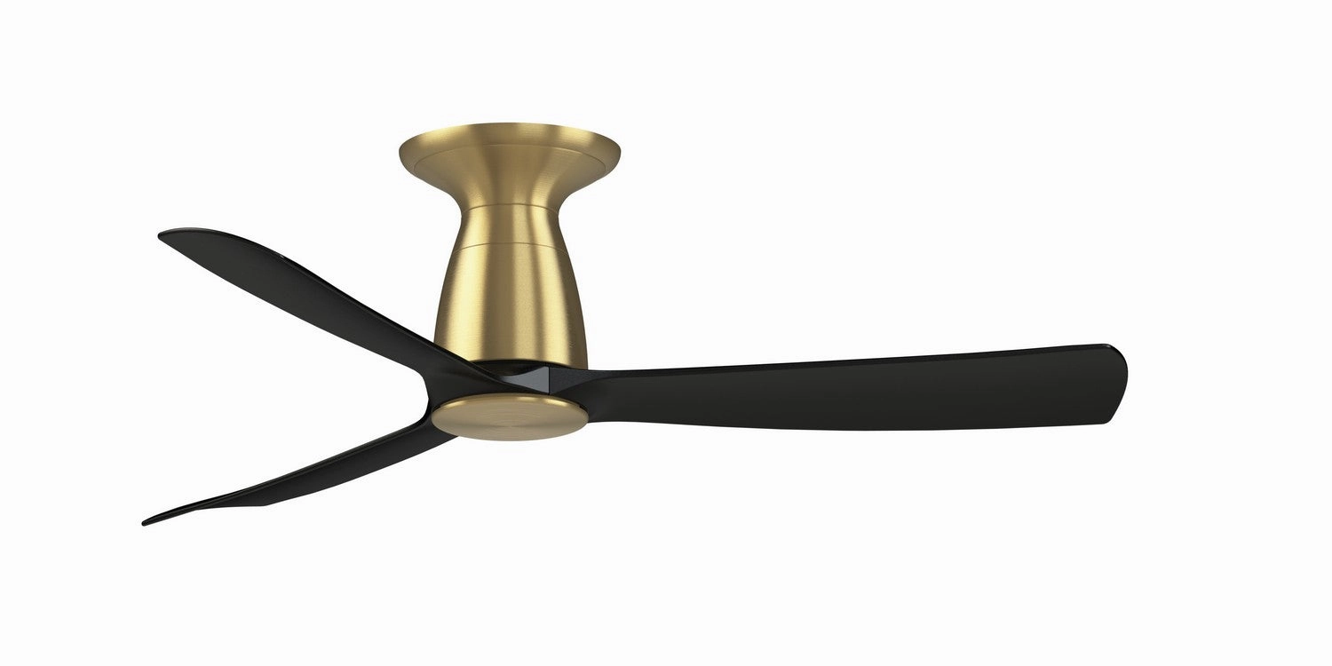 Kute 44 44"Ceiling Fan Brushed Satin Brass