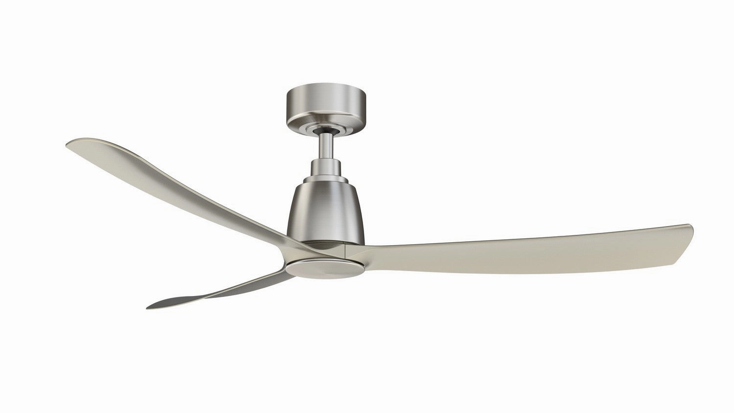 Kute 52 52"Ceiling Fan Brushed Nickel
