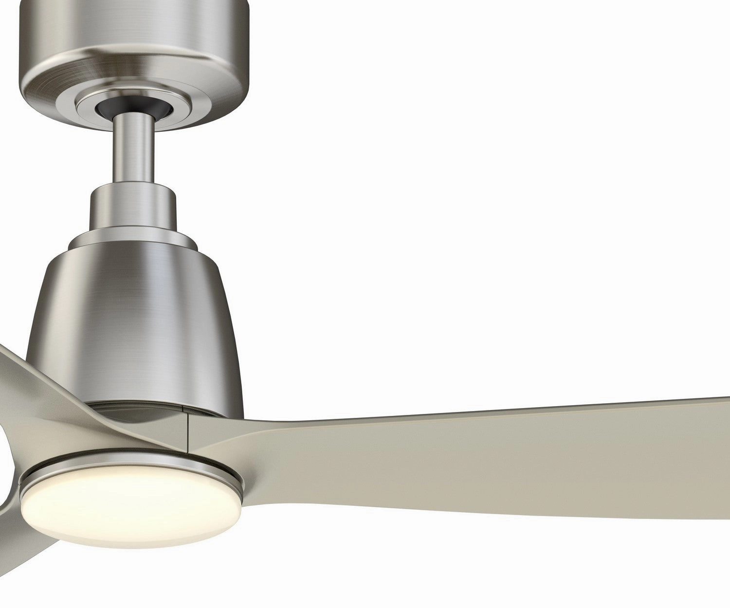 Kute 52 52"Ceiling Fan Brushed Nickel
