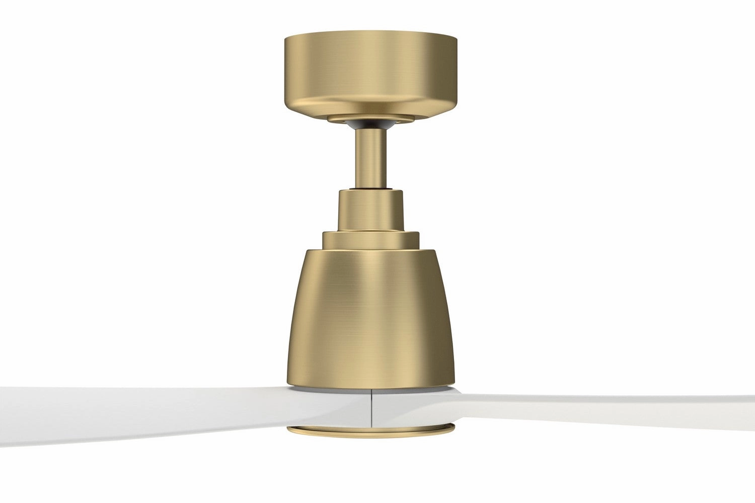 Kute 52 52"Ceiling Fan Brushed Satin Brass