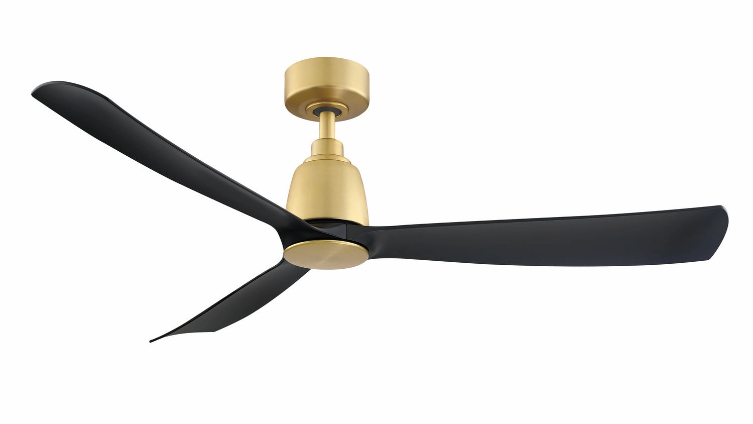 Kute 52 52"Ceiling Fan Brushed satin Brass