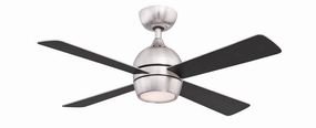 Kwad 44 44"Ceiling Fan Brushed Nickel portable small fans for everyday use