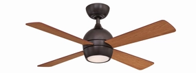 Kwad 44 44"Ceiling Fan Dark Bronze portable small fans for everyday use