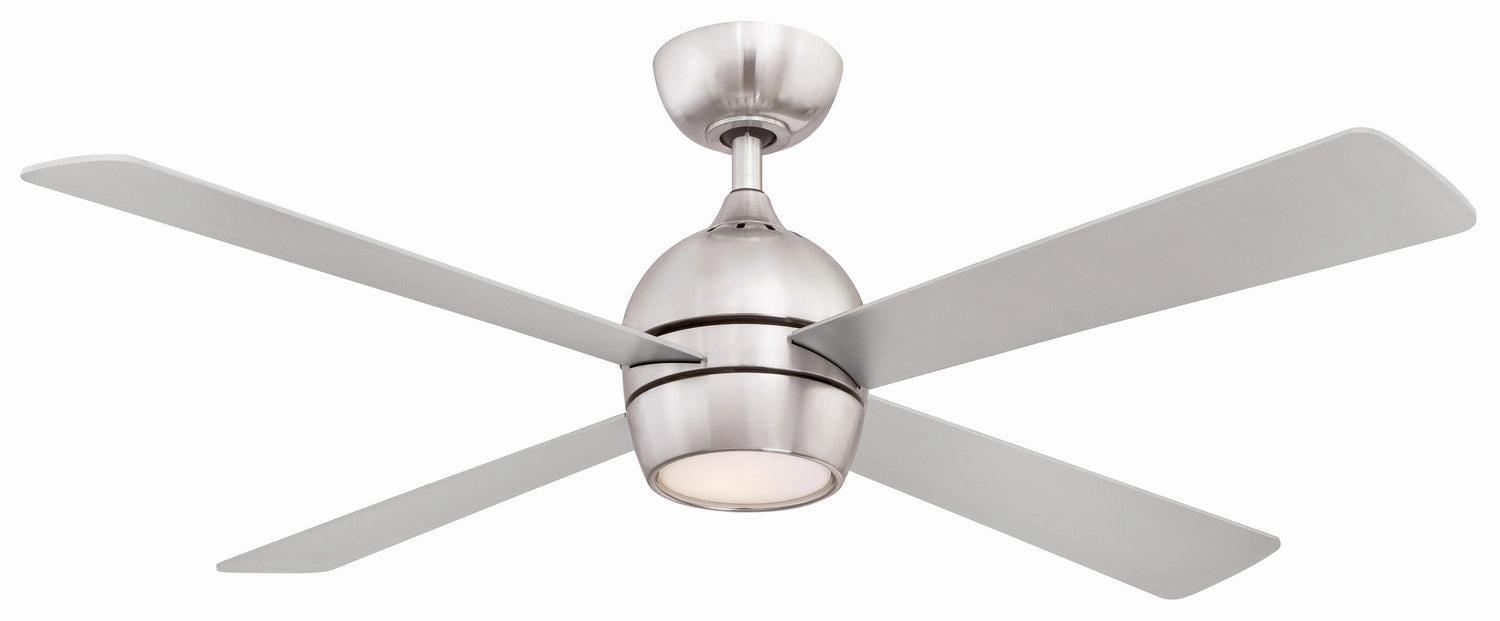 Kwad 52 52"Ceiling Fan Brushed Nickel