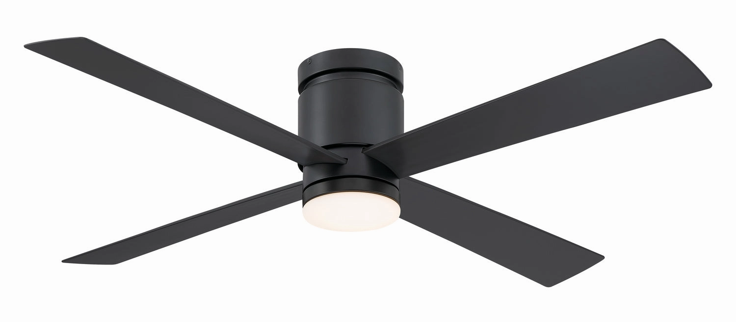 Kwartet 52"Ceiling Fan Black affordable medium fans for summer