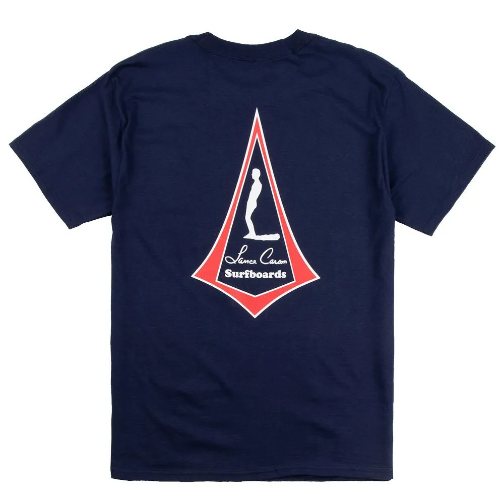 Lance Carson Surfboards Mens Classic Tee