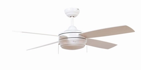 Laval 52 52"Ceiling Fan Matte White medium electric fans for multi-room use