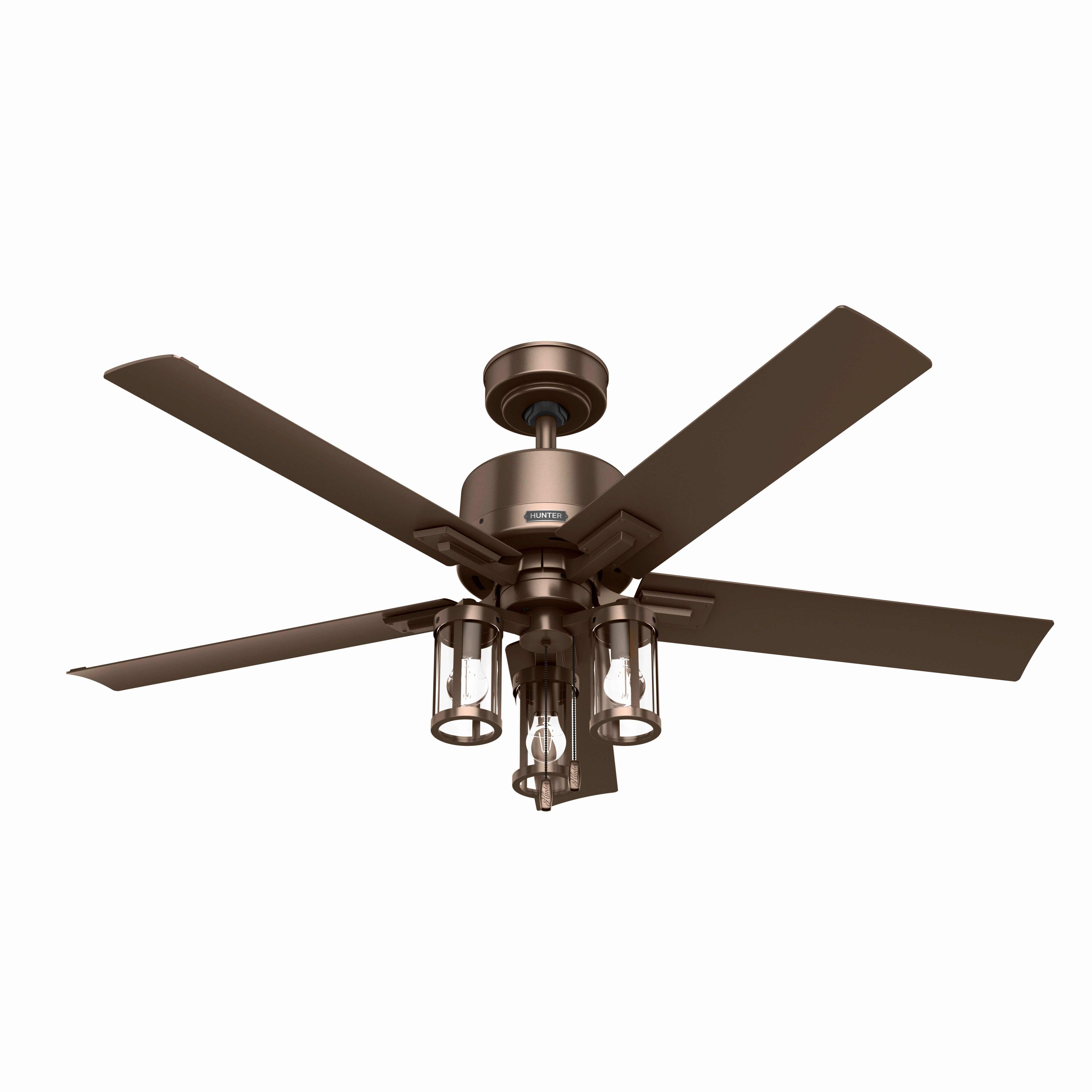 Lawndale 52"Ceiling Fan Satin Bronze