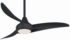 Light Wave 44" 44"Ceiling Fan Coal small electric fans for personal cooling