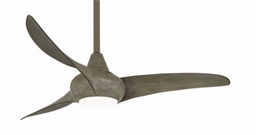 Light Wave 44" 44"Ceiling Fan Driftwood small electric fans for personal cooling