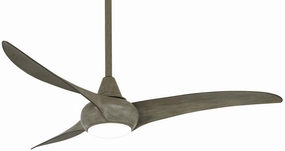Light Wave 52" 52"Ceiling Fan Driftwood stylish medium fans for contemporary homes