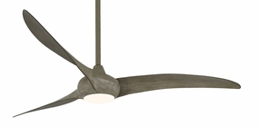 Light Wave 65" 65"Ceiling Fan Driftwood medium electric fans for multi-room use