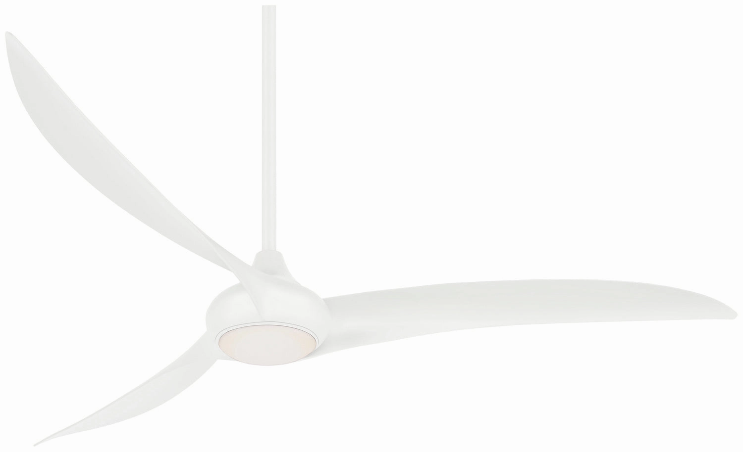 Light Wave 65" 65"Ceiling Fan White medium size fans for home ventilation