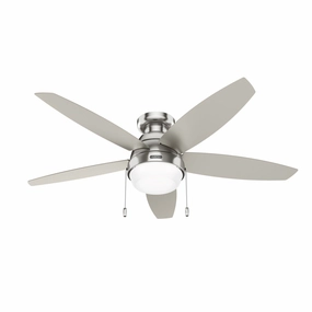 Lilliana 52"Ceiling Fan Brushed Nickel versatile medium fans for any space