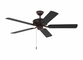 Linden 52" Ceiling Fan Bronze quiet medium fans for living room use
