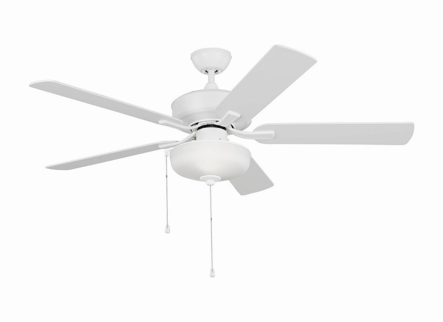 Linden 52" Ceiling Fan Matte White modern medium fans for everyday cooling