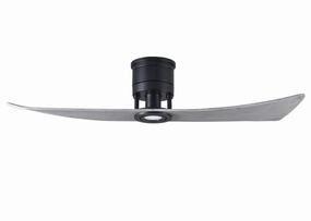 Lindsay 52"Ceiling Fan Matte Black quiet and compact hugger fans