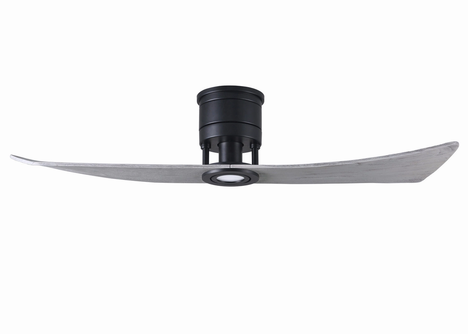 Lindsay 52"Ceiling Fan Matte Black quiet and compact hugger fans