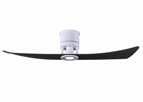 Lindsay 52"Ceiling Fan Matte White stylish medium fans for contemporary homes