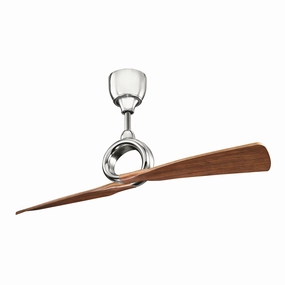 Link 54"Ceiling Fan Polished Nickel portable medium fans with handle design