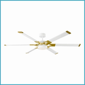 Loft 62"Ceiling Fan Matte White stylish medium fans for contemporary homes