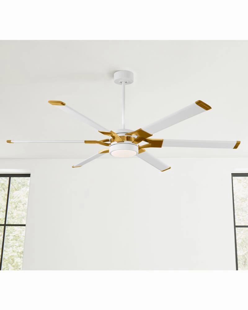 Loft 62"Ceiling Fan Matte White