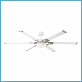 Loft 62"Ceiling Fan Matte White versatile medium fans for any space