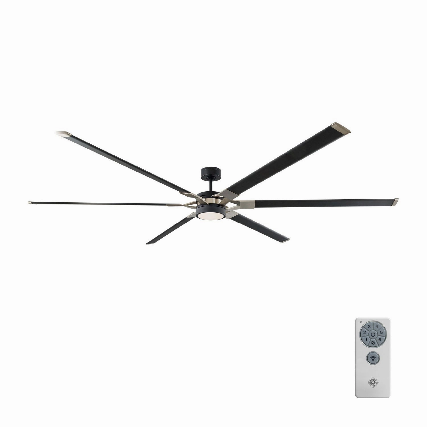 Loft 96"Ceiling Fan Midnight Black