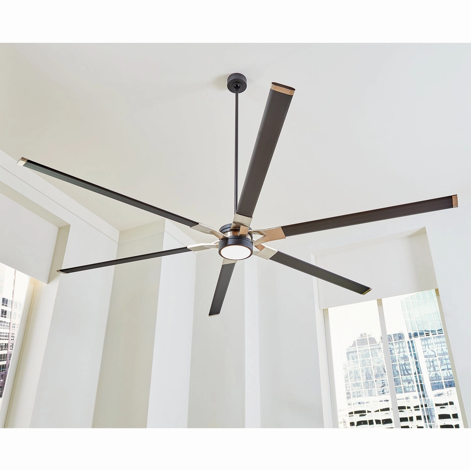 Loft 96"Ceiling Fan Midnight Black