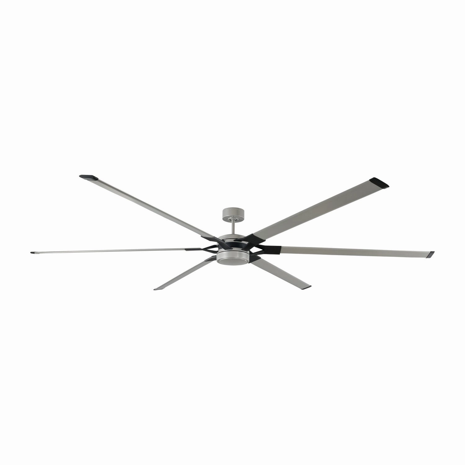Loft 96"Ceiling Fan Painted Brushed Steel