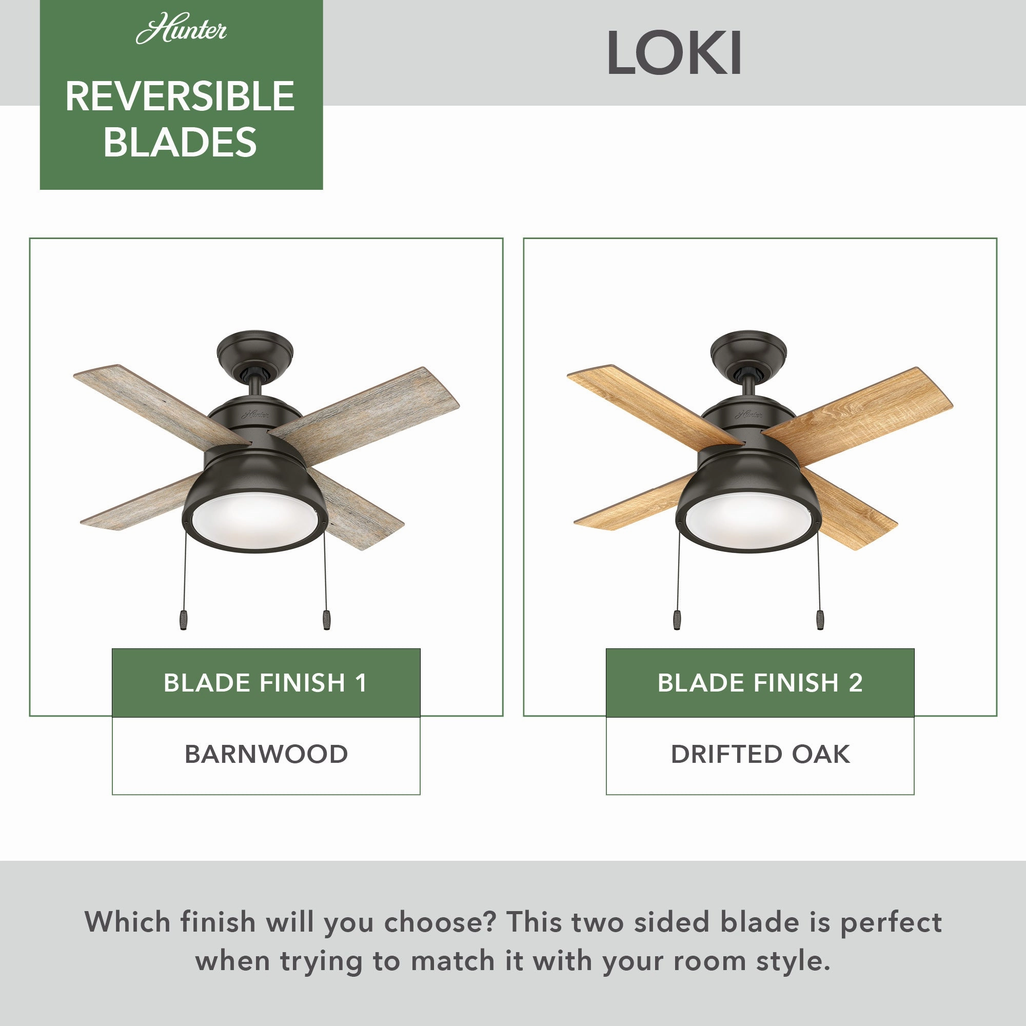 Loki 36"Ceiling Fan Noble Bronze