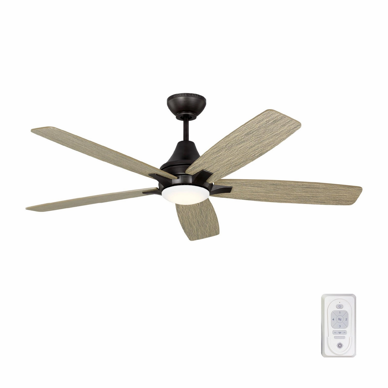 Lowden 52" Ceiling Fan Aged Pewter