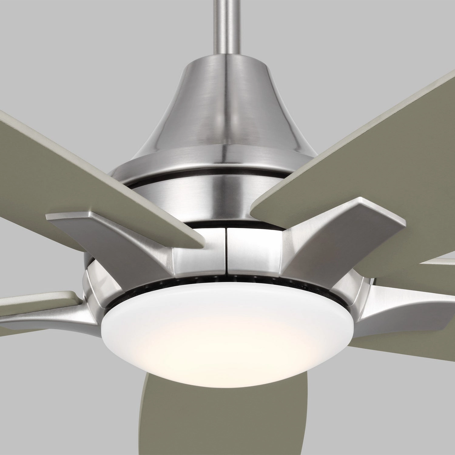 Lowden 52" Ceiling Fan Brushed Steel