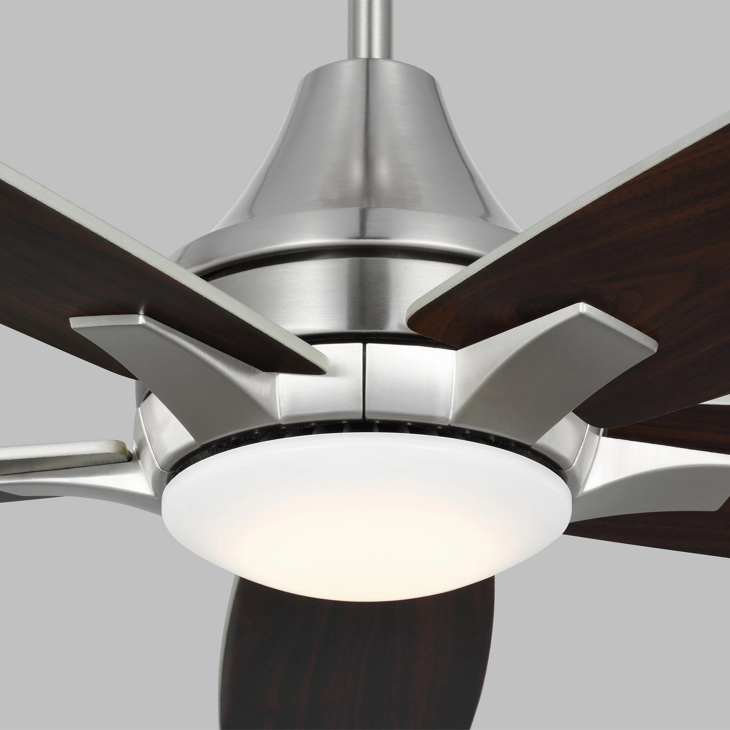 Lowden 52" Ceiling Fan Brushed Steel