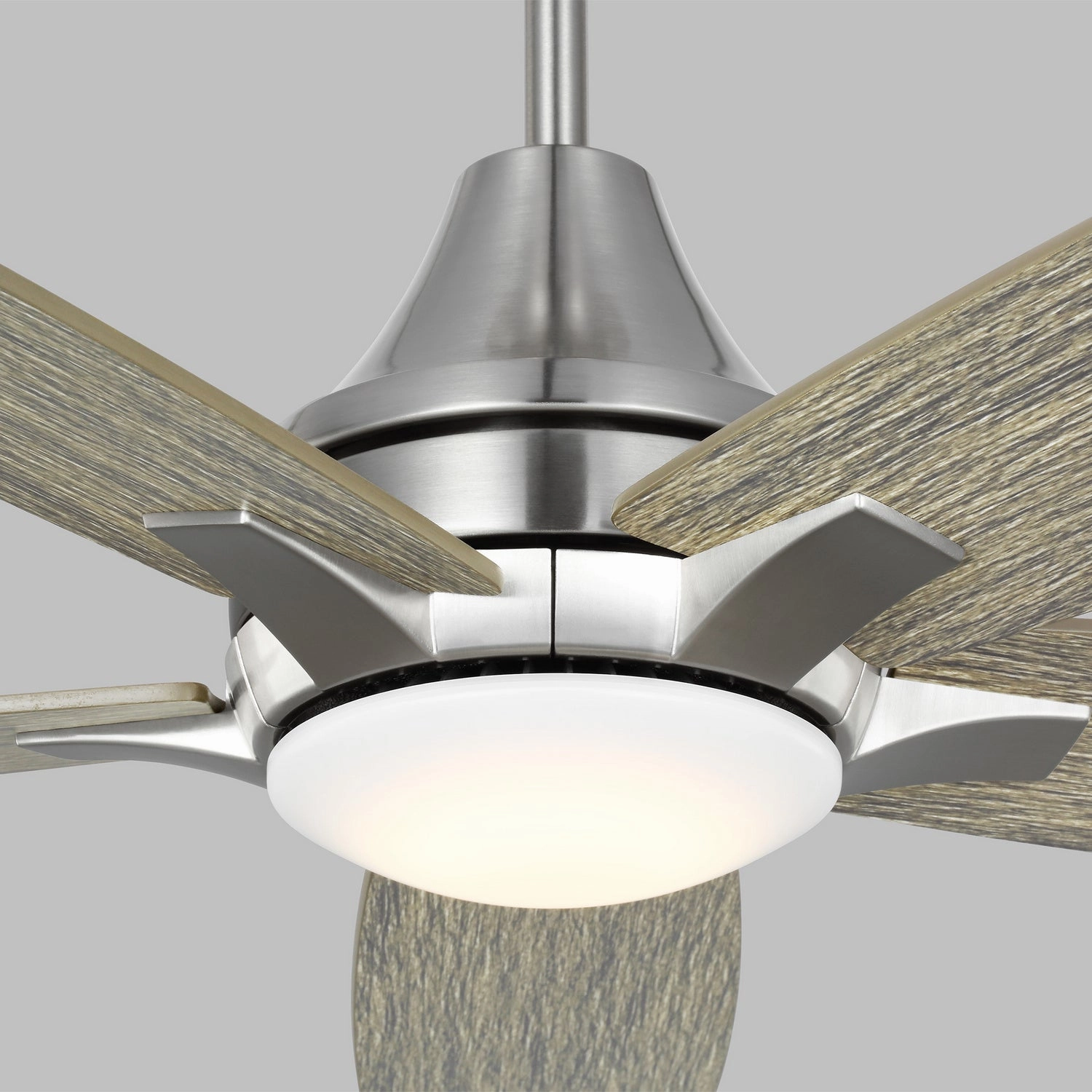 Lowden 52" Ceiling Fan Brushed Steel