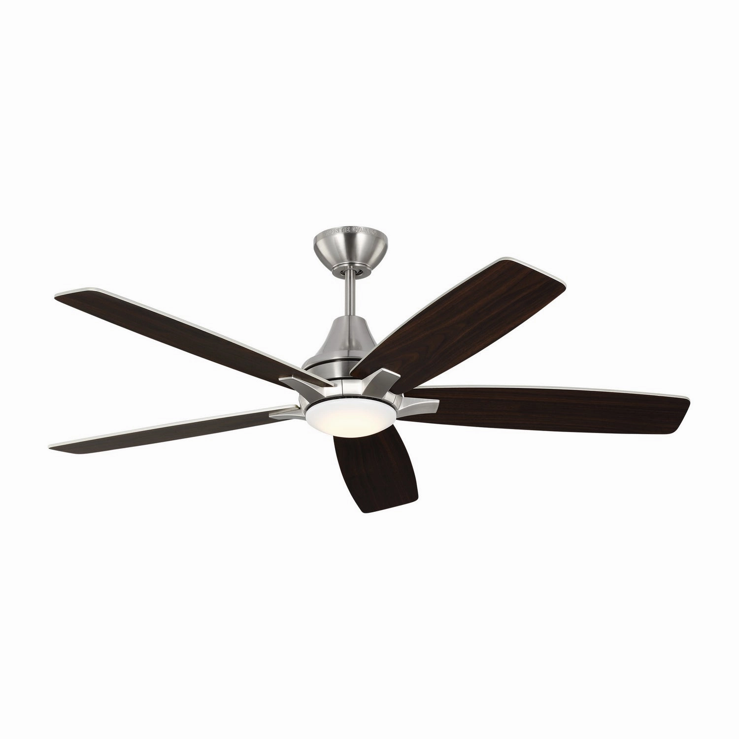 Lowden 52" Ceiling Fan Brushed Steel medium electric fans for multi-room use