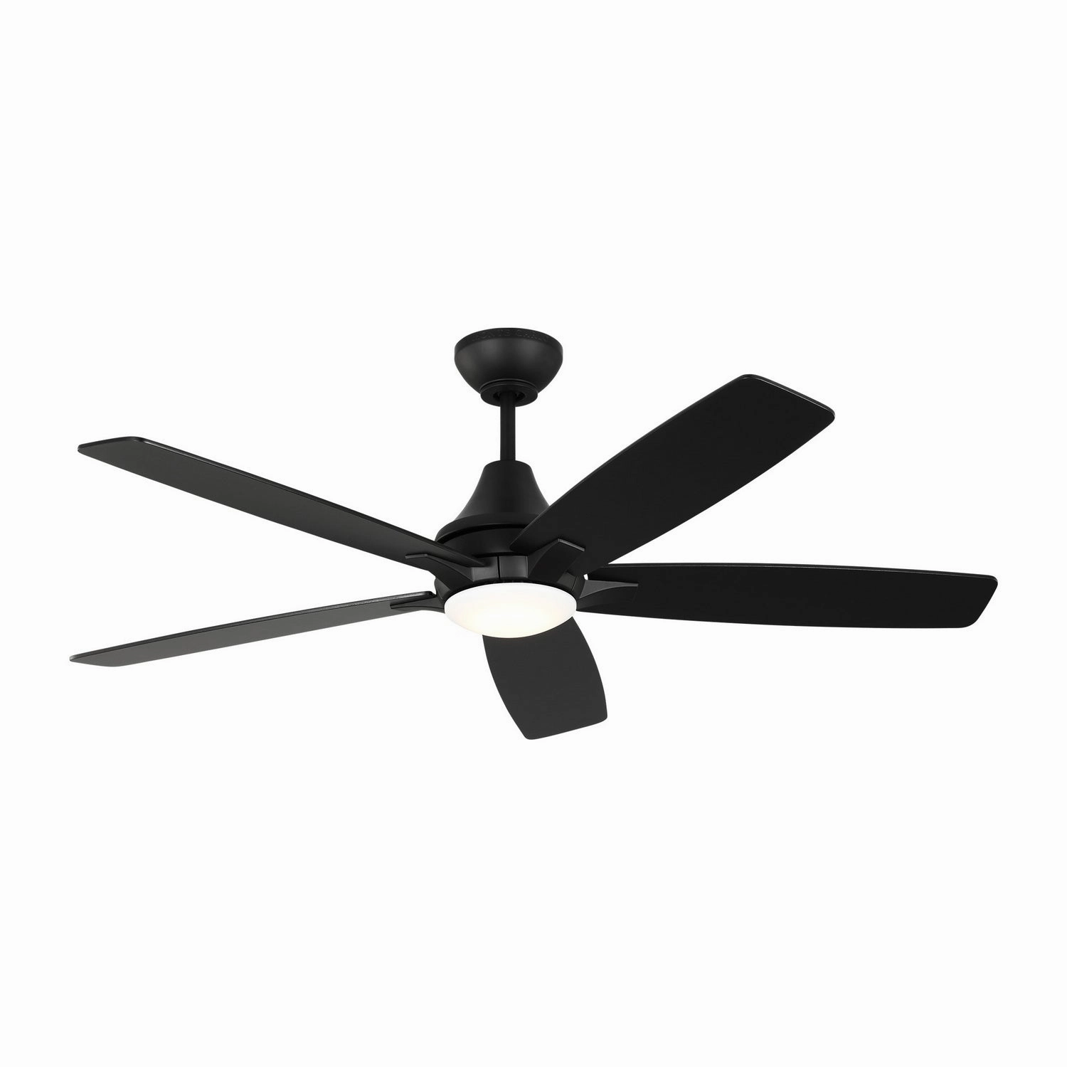Lowden 52" Ceiling Fan Midnight Black